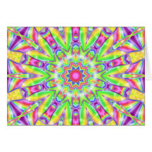 Kaleidoscope Circus Greeting Cards