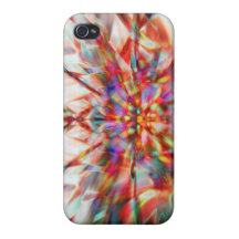 Kaleidoscope colours Iphone iPhone 4 Hoesje