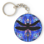 Kaleidoscope Dragonfly Keychains