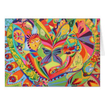 Kaleidoscope Eyes Greeting Card