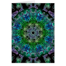 Kaleidoscope Horse Greeting Card