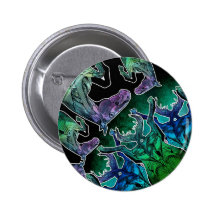 Kaleidoscope Horse Pinback Buttons