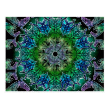 Kaleidoscope Horse Postcard