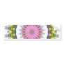 Kaleidoscope In Green and Blue Bumper Sticker