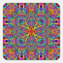 Kaleidoscope Kreations Fun Fractals No 3 Sticker