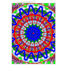 Kaleidoscope Mandalas Card