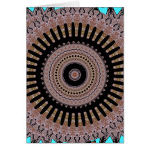 Kaleidoscope Mandalas Card
