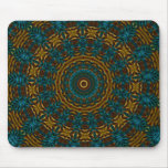 Kaleidoscope Mousepad Blue Tan Customize It!