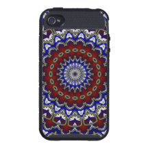 Kaleidoscope Pattern iPhone 4 Case