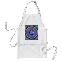 Kaleidoscopes Mandalas Apron