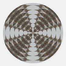 Kaleidoscopic Cat's Eyes by KLM Sticker