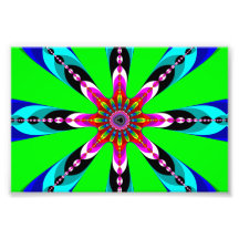 Kaleidozone - Fractal Photo Print