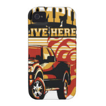 Kalgoorlie Skimpies image with truck Case For The iPhone 4