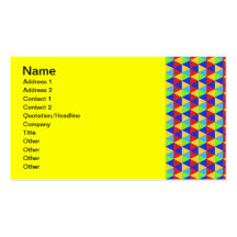 Kalidescope Business Card Template