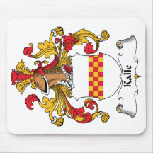 Kalle Family Crest Mouse Pads