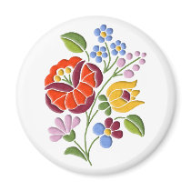 Kalocsa Embroidery - Hungarian Folk Art