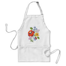 Kalocsa Embroidery - Hungarian Folk Art Apron