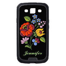 Kalocsa Embroidery - Hungarian Folk Art Galaxy SIII Covers