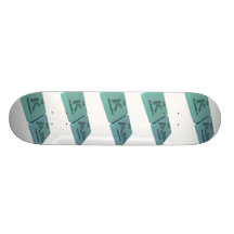 kam as Potassium K and Americium Am Skate Board Decks