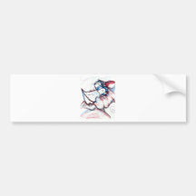 Kami Touched Bumper Stickers