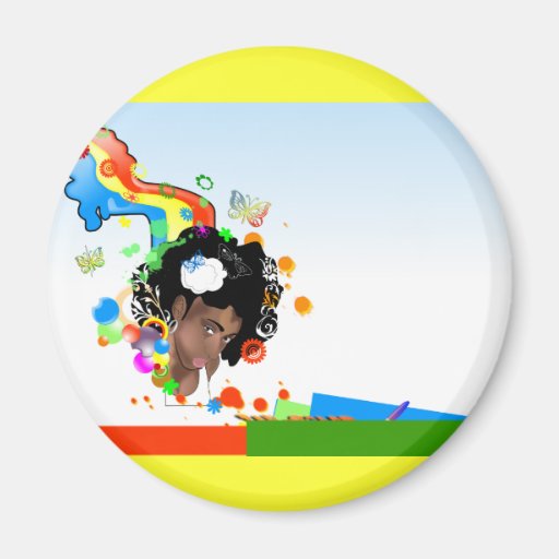 kamila-arcoiris_Vector_Clipart Abstract Digital Fridge Magnets