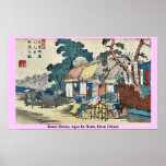 Kamo Shrine, Ageo by Ikeda, Eisen Ukiyoe Print