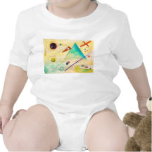 Kandinsky Abstract art Baby Bodysuit