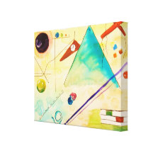 Kandinsky Abstract art Gallery Wrap Canvas