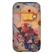 Kandinsky Abstract art Tough iPhone 3 Case