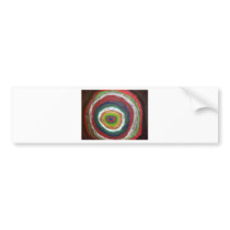 Kandinsky Circles Bumper Stickers
