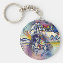 Kandinsky - St George et le dragon Porte-clés