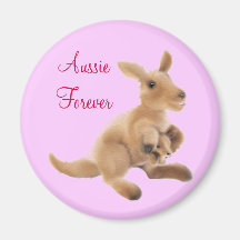 Kangaroo Collection Fridge Magnets