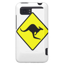 KANGAROO CROSSING - down under/oz/australia/aussie HTC Vivid Cover