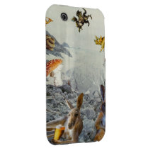 Kangaroo Holiday iPhone 3 Cover