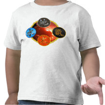 Kanji: Four Elements - Kid's T-Shirt #3
