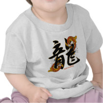 Kanji Koi Fish Dragon Tees