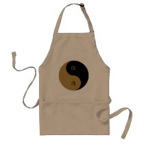 Kanji Yin Yang Aprons