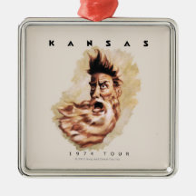 KANSAS - 1974 Tour Ornament