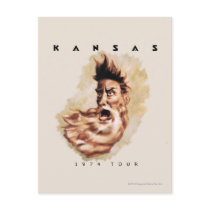 KANSAS - 1974 Tour Post Card