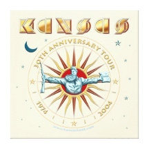 KANSAS - 30th Anniversary Stretched Canvas Prints