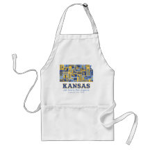 Kansas - Ad Astra Per Aspera - Apron
