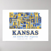 Kansas - Ad Astra Per Aspera - Poster