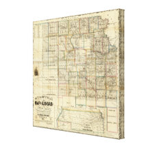 Kansas and The Gold Mines Gallery Wrap Canvas