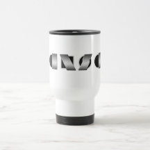 KANSAS (Black and White) Mug