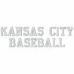 Kansas City  Baseball embroidered shirts
