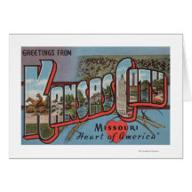 Kansas City, Missouri (coeur) Cartes