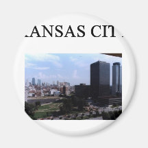 KANSAS CITY missouri Refrigerator Magnet