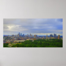 Kansas City Skyline Print