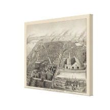 Kansas City Stock Yards, Kansas City, Kansas Gallery Wrap Canvas