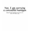 Kansas Concealed Carry in black t-shirts